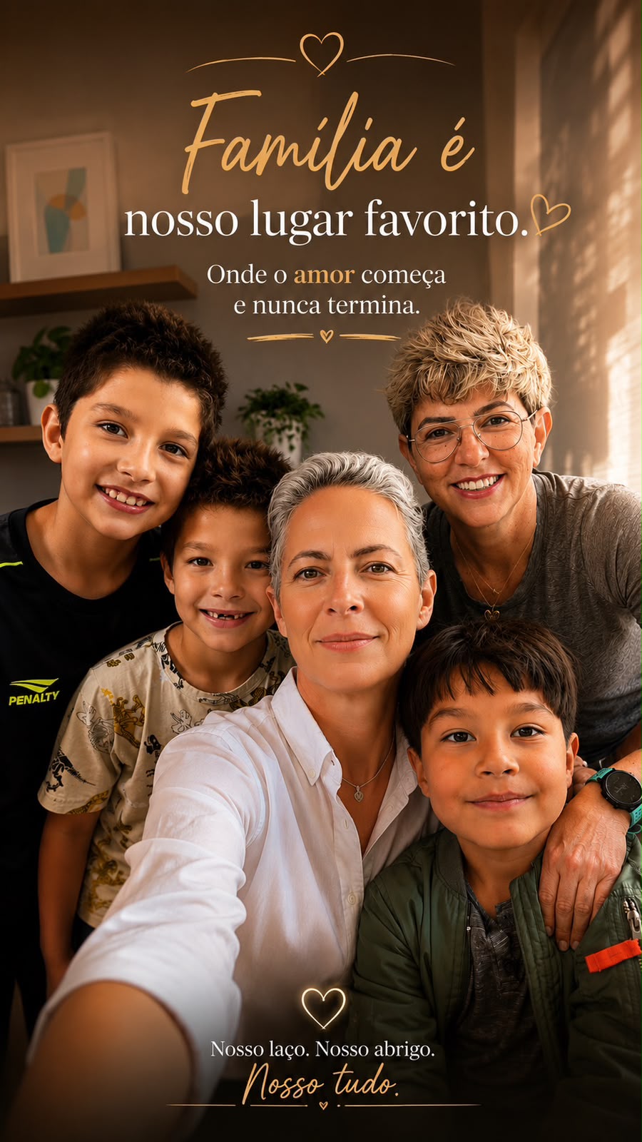 Família é nosso lugar favorito.